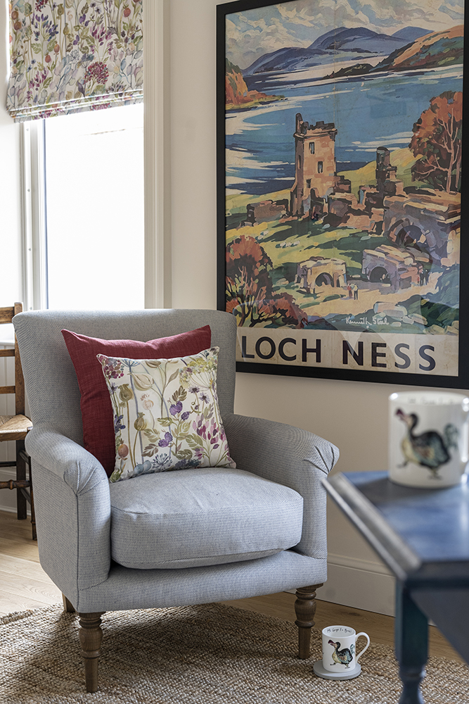 Comfortable seating in our Scottish Thistle Serviced Apartment Inverness