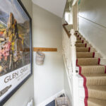 The stairway in Tree House serviced apartment, Inverness