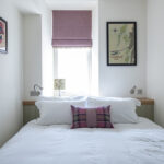 Superking bed in our But n' Ben serviced apartment in Inverness