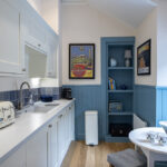 The kitchen in our Loch Ness, 1 bedroom serviced apartment in Inverness