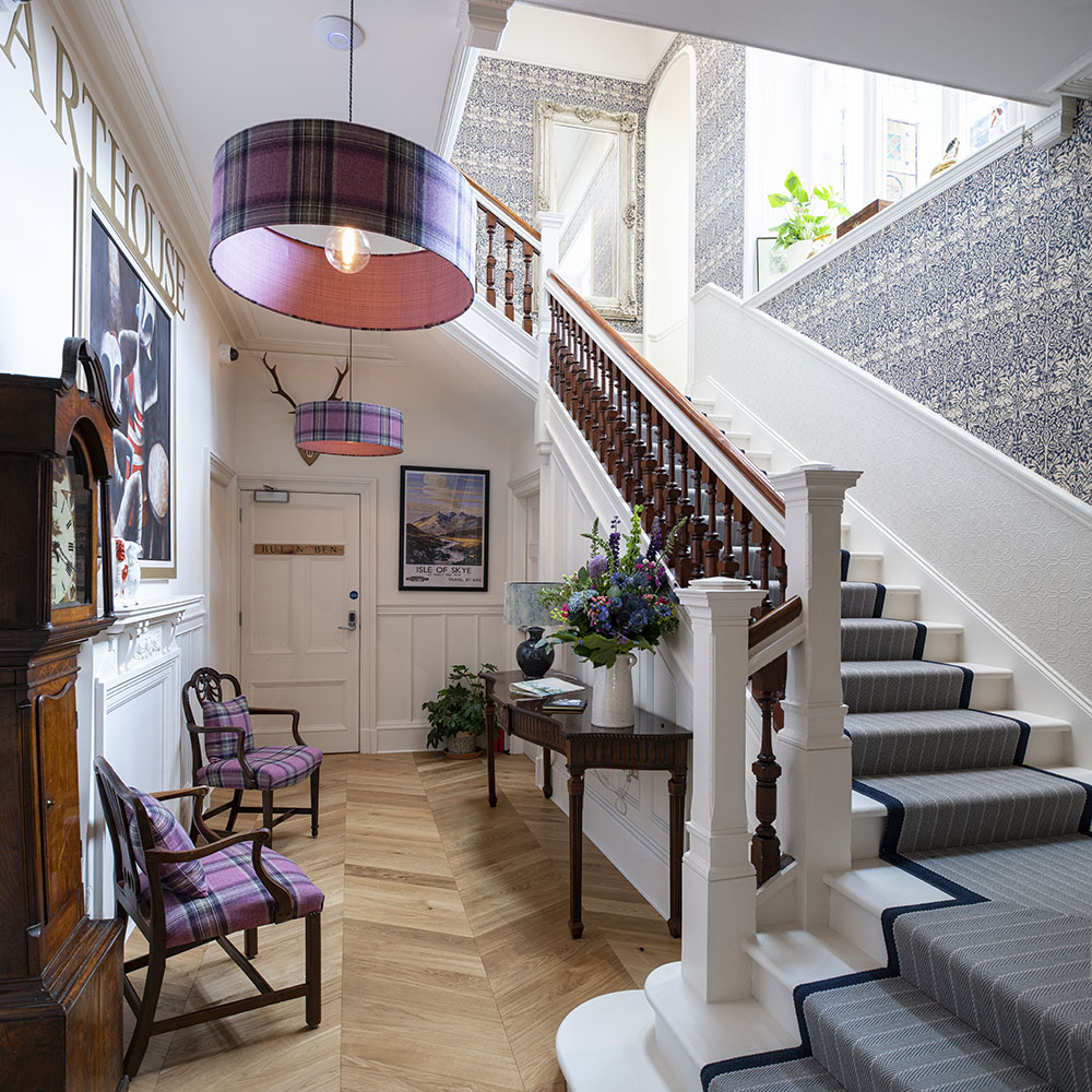 The Staircase at Art House Serviced Apartments in Inverness