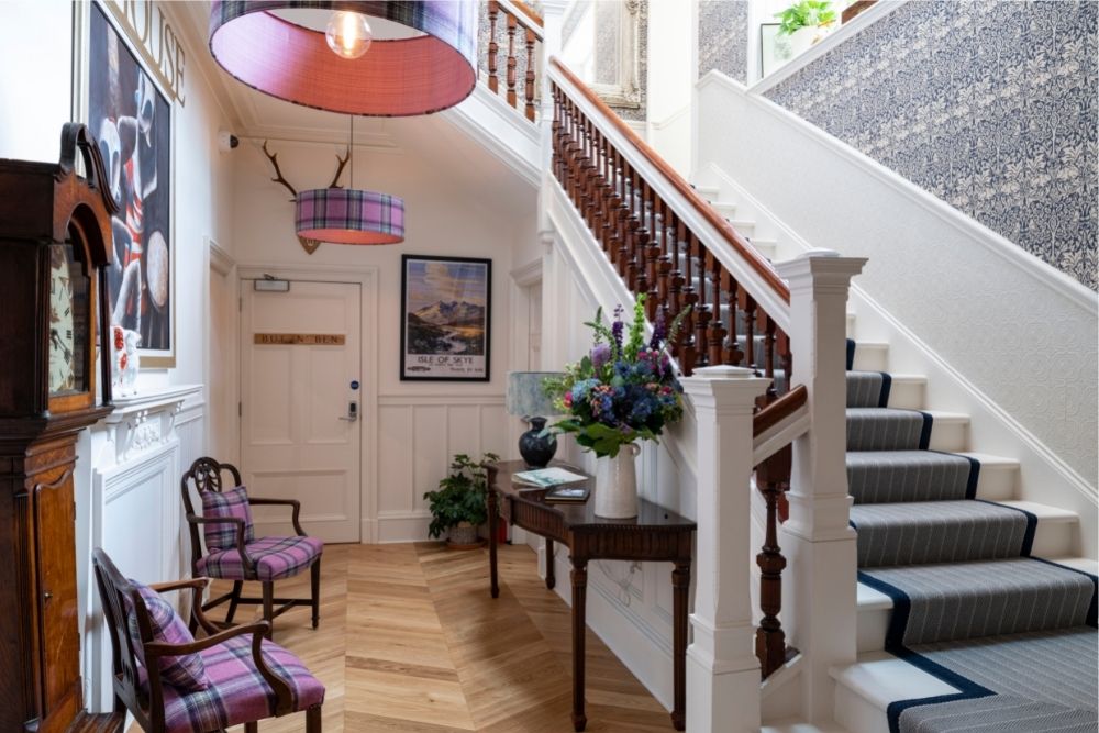 Art House Serviced Apartments Inverness Stair Case