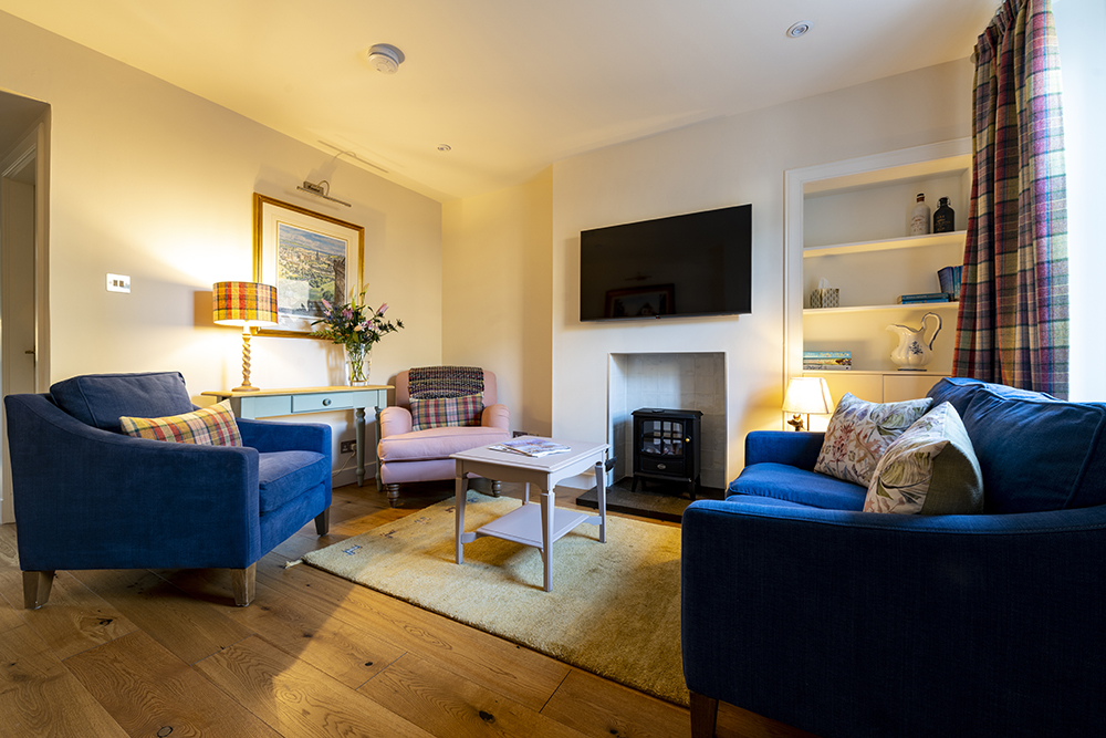 Stylish living room in Celt Cottage Self Catering Inverness