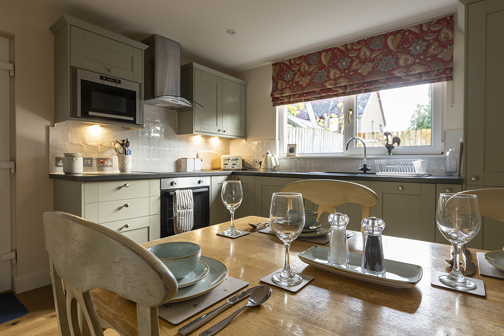 Celt Cottage Kitchen, self catering accommodation Inverness