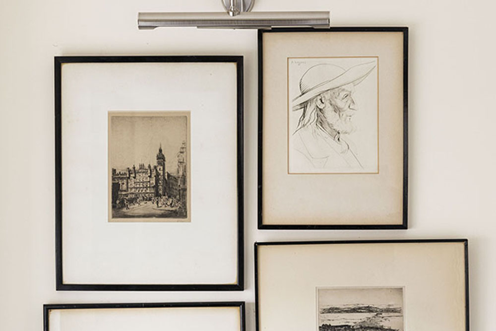 Croft House interior art