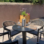 The Courtyard outdoor seating